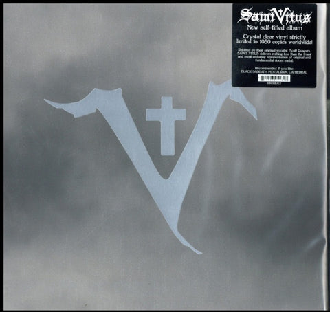 Saint Vitus ‎– Saint Vitus - New LP Record 2019 Season Of Mist Europe Import Clear Vinyl -  Doom Metal