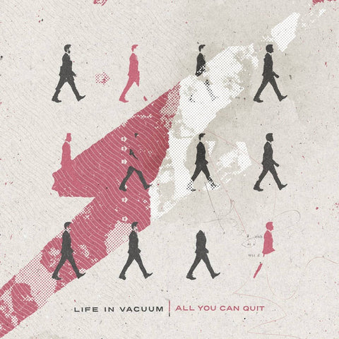 Life In Vacuum -  All You Can Quit - New Vinyl Lp 2018 New Damage CA Pressing - Math Rock / Punk