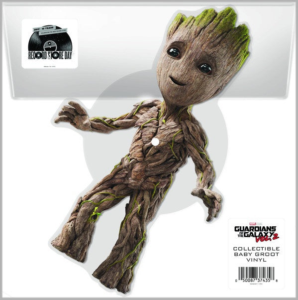 Guardians Of The Galaxy - Guardians Inferno / Dad - New Vinyl Record 2017 Hollywood RSD Black Friday 'Baby Groot' 10" Di-Cut Picture Disc (Limited to 3500) - Soundtrack