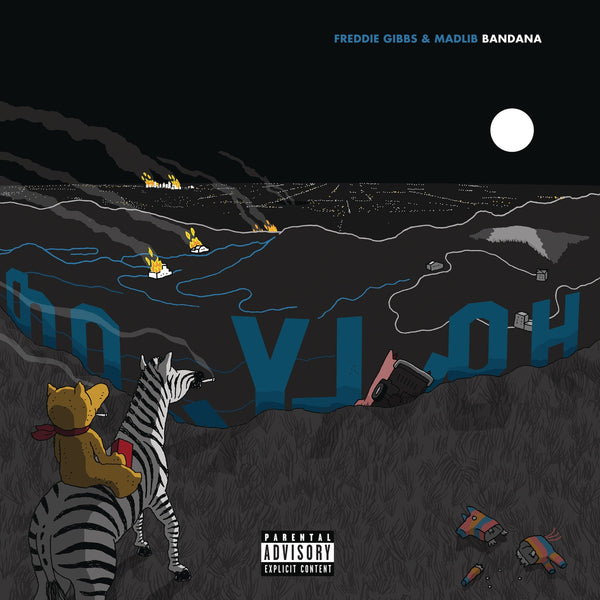 Freddie Gibbs & Madlib - Bandana - Mint- LP Record 2019 RCA Madlib Invazion USA Vinyl & Insert - Hip Hop / Boom Bap / Jazzy Hip-Hop - Shuga Records