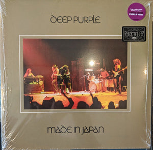 Deep Purple ‎– Made In Japan (1972) - New 2 Lp Record Warner USA Rocktober Purple Vinyl - Classic Rock