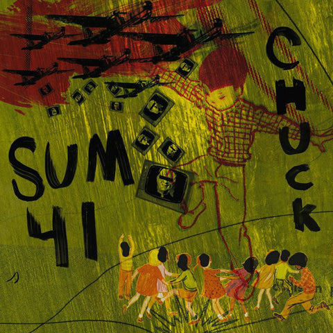 Sum 41 - Chuck - New Vinyl 2017 Island / SRC Vinyl Limited Edition Black / Red Blob Vinyl Gatefold Reissue - Punk / Pop-Punk