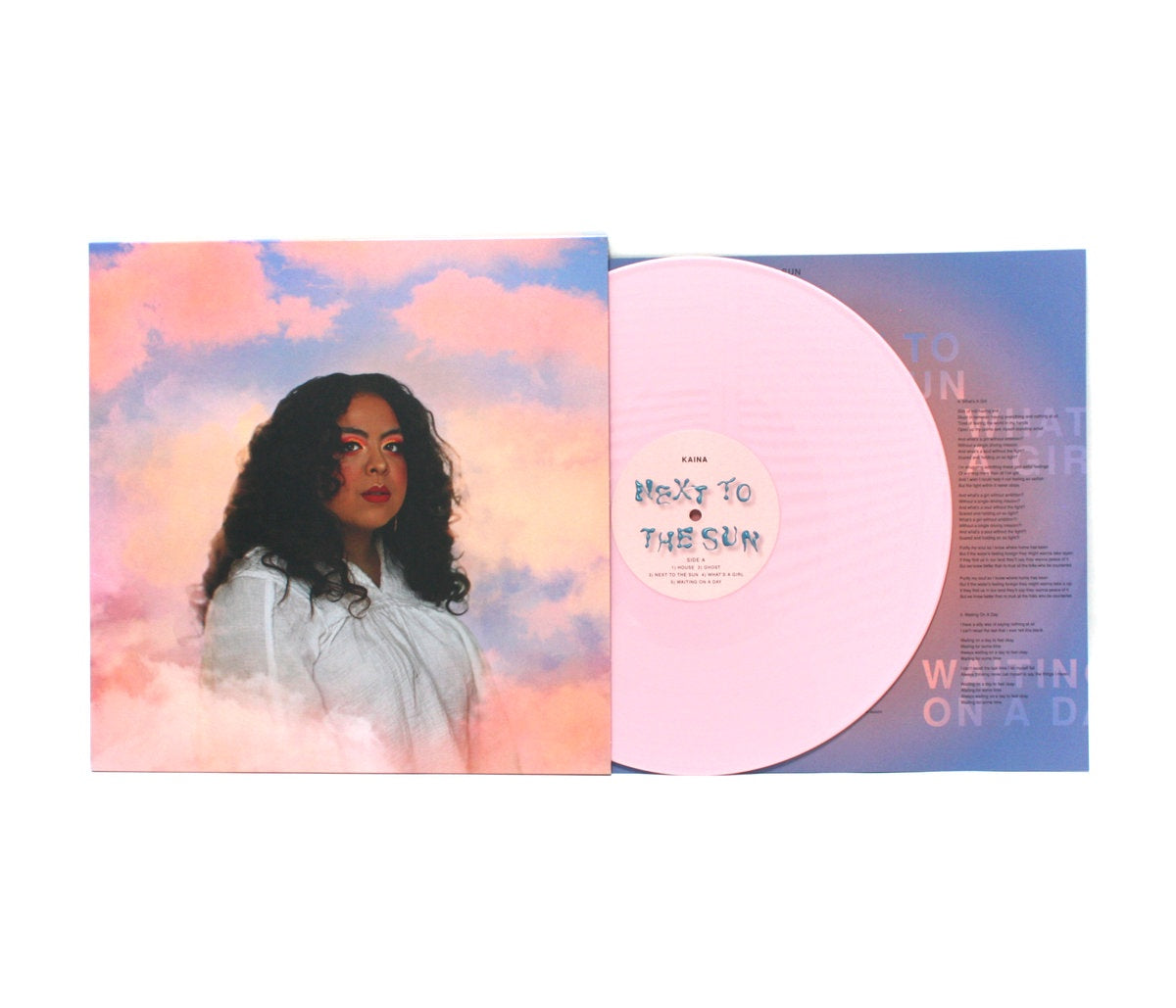 KAINA - Next to The Sun - New LP Record 2019  Limited Edition Pink Vinyl - Chicago Neo-Soul / RnB Pop