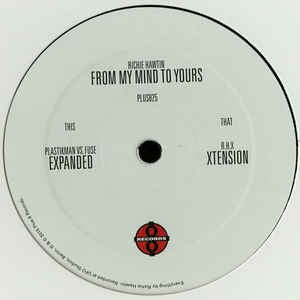 Richie Hawtin ‎– From My Mind To Yours - New 12" Single Record 2015 Plus 8  Vinyl - Techno / Acid