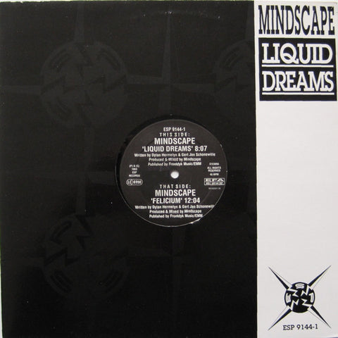 Mindscape - Liquid Dreams - VG+ 12" Single Netherlands Import 1993 - Acid Techno