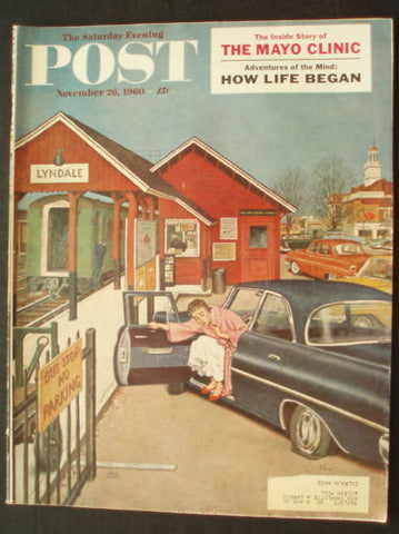 The Saturday Evening Post (November 26, 1960 Issue) - Vintage Magazine