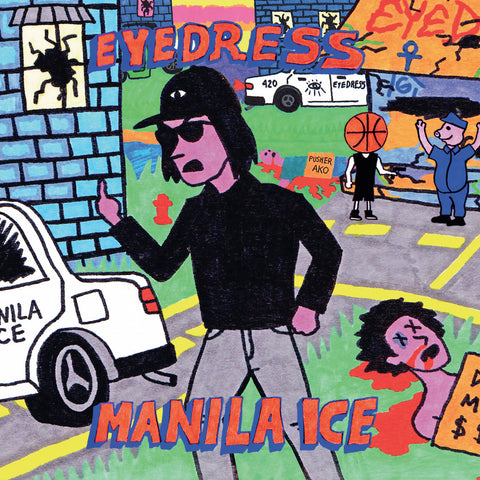 Eyedress – Manila Ice - New LP Record 2017 Lex UK Green Fluorescent Vinyl - Indie Pop / Dream Pop