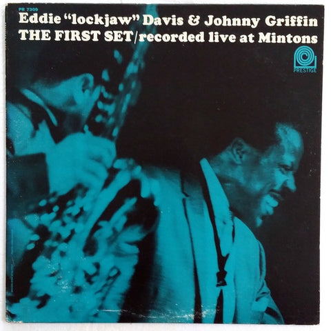 Eddie "Lockjaw" Davis & Johnny Griffin ‎– The First Set/Recorded Live At Mintons - VG+ LP Record 1964 Prestige USA Mono Vinyl - Jazz
