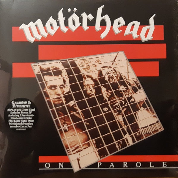 Motörhead ‎– On Parole (1979) - New 2 LP Record Store Day Black Friday 2020 Parlophone Europe Import 180 Gram Vinyl - Hard Rock / Heavy Metal - Shuga Records