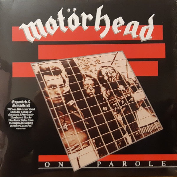 Motörhead ‎– On Parole (1979) - New 2 LP Record Store Day Black Friday 2020 Parlophone Europe Import 180 Gram Vinyl - Hard Rock / Heavy Metal