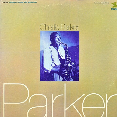 Charlie Parker ‎– Charlie Parker - VG+ 2 LP Record 1972 Prestige USA Vinyl - Jazz / Bop