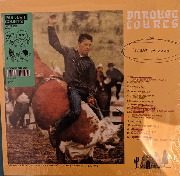 Parquet Courts ‎– Light Up Gold (2012) - New LP Record 2021 What's Your Rupture? Glow In The Dark Vinyl - Indie Rock - Shuga Records