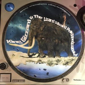 Shuga Records 2018 Limited Edition Vinyl Record Slipmat King Gizzard And The Lizard Wizard Polygondwanaland Space Mammoth 2