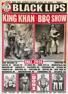 Black Lips - King Khan and BBQ Show - 18" x 24" Starman Press Screen Print Poster - p0045