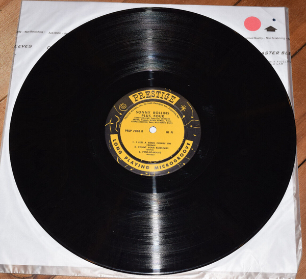 Sonny Rollins – Plus 4 - Near Mint- LP Record 1957 Prestige USA Mono Original Vinyl & Alternate cover - Shuga Records