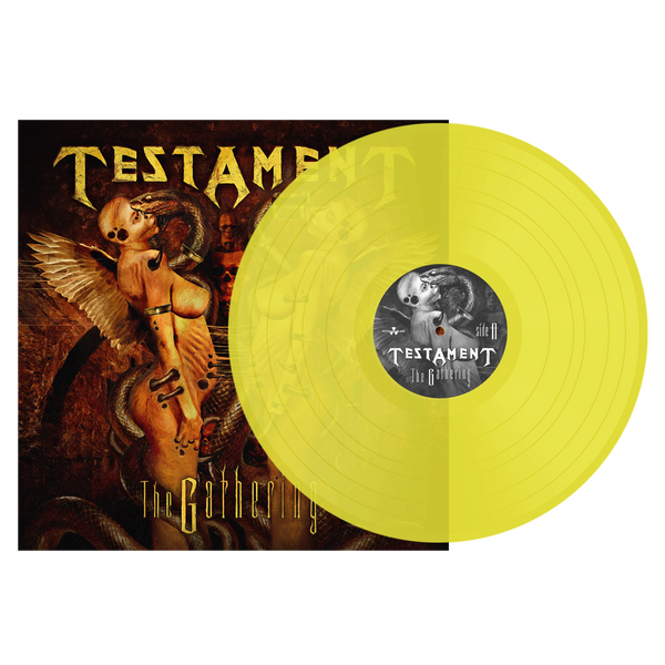 Testament – The Gathering (1999) - New Vinyl Lp 2018 Nuclear Blast Limited Edition Reissue on Yellow Vinyl with Gatefold Jacket (Limited to 1000!) - Speed Metal / Thrash - Shuga Records