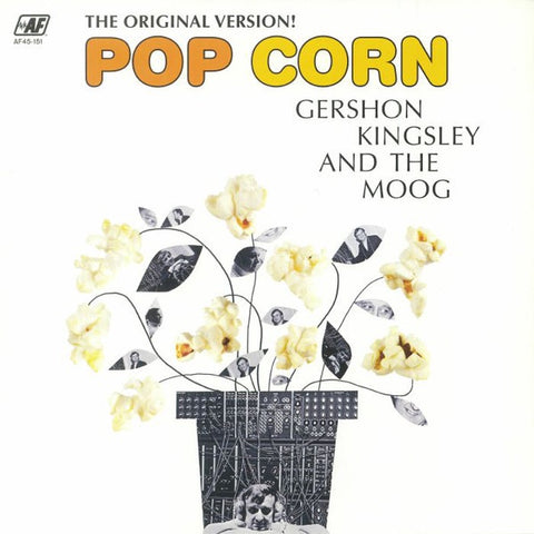 Gershon Kingsley And The Moog ‎– Pop Corn (The Original Version!) - New EP Record 2018 Europe Import Yellow Vinyl - Synth-pop
