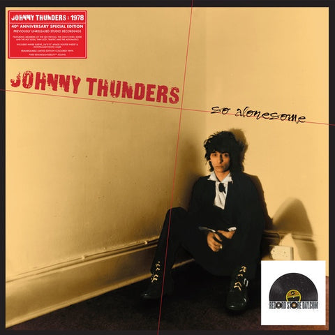 Johnny Thunders - So Alonesome (1978) - New Vinyl Lp 2018 Remarquable RSD 40th Aniversary 180gram Colored Vinyl Pressing with Poster and Download - Punk