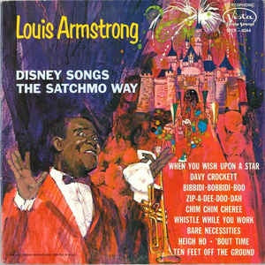Louis Armstrong - Disney Songs The Satchmo Way - New Lp 2019 Walt Disney RSD Exclusive Reissue - Jazz / Disney