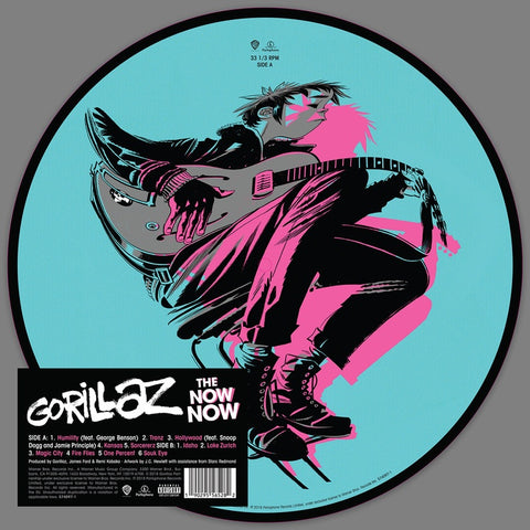 Gorillaz - The Now Now - New Vinyl Lp 2019 Warner Bros Limited Picture Disc - Alt-Rock / Trip Hop / Electronica