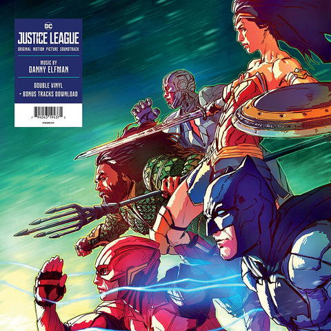 Danny Elfman - Justice League (Original Motion Picture) - New 2 Lp Record 2018 WaterTower Music USA Vinyl & Download - Soundtrack