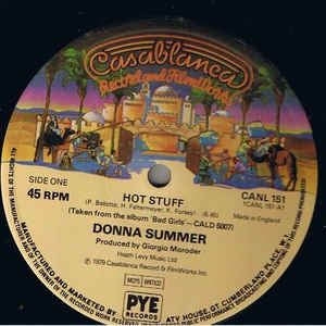 Donna Summer - Hot Stuff - Mint 12" Single - 1979 Casablanca USA - Funk / Soul / Disco