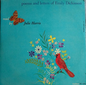 Julie Harris, Emily Dickinson ‎– Poems And Letters Of Emily Dickinson - VG+ Lp Record 1960 Caedmon USA Vinyl - Poetry / Spoken Word - Shuga Records