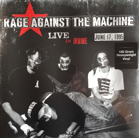 Rage Against The Machine ‎– Live In Irvine 1995 - June 17, 1995 - New Lp Record 2016 DOL Europe Import Colored 180 gram Vinyl - Alternative Rock / Funk Metal