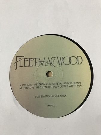 Psychemagik / Red Ken ‎– Fleetmac Wood (2012) - New 12" Single 45rpm UK Import - House / Disco / Dub