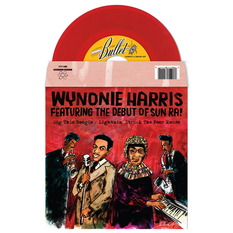 Wynonie Harris (Featuring Sun Ra) - Dig This Boogie / Lightnin' Struck The Poor House - New 7" Vinyl 2017 Modern Harmonic RSD Black Friday Pressing on Red Vinyl (Limited to 1000) - Jazz