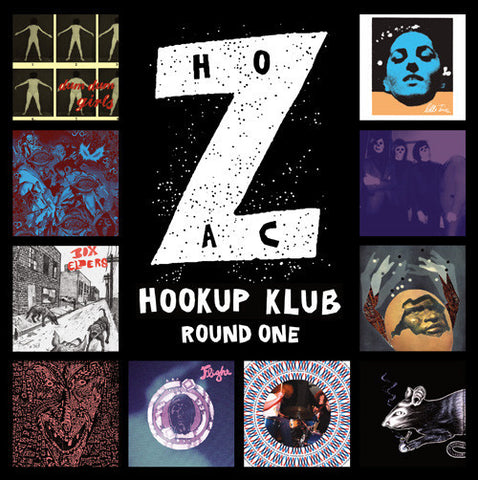 Various - Hozac Hookup Klub Round One - New Vinyl 2010 Chicago IL Garage / Lo-Fi / Punk