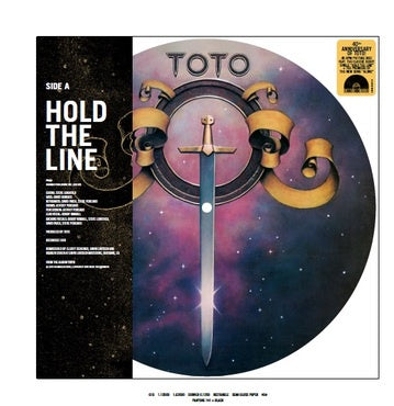Toto – Hold The Line / Alone - New EP 10" Record Store Day Black Friday 2017 Columbia RSD Picture Disc Vinyl - Pop Rock