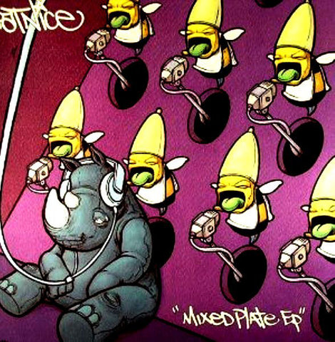 Pat Nice - Mixed Plate EP VG+ - 12" Single 2005 DeepFix USA - Acid House