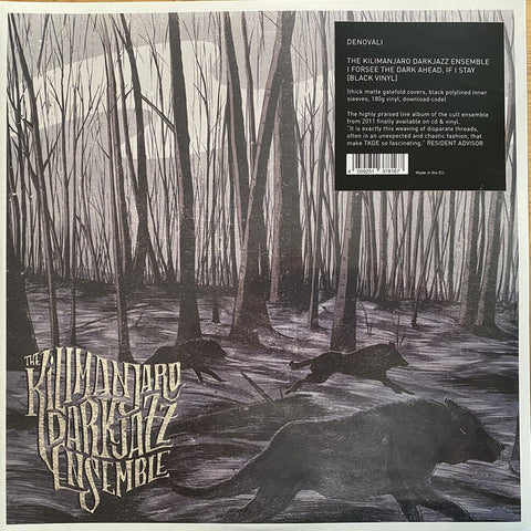 The Kilimanjaro Darkjazz Ensemble ‎– I Forsee The Dark Ahead, If I Stay (2011) - New 2 LP Record 2020 Denovali German Import 180 gram Vinyl & Downlod - Jazz / Future Jazz / Downtempo