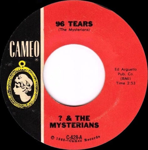 ? & The Mysterians ‎– 96 Tears / Midnight Hour- VG 7" Single 45 Record 1966 USA - Garage Rock