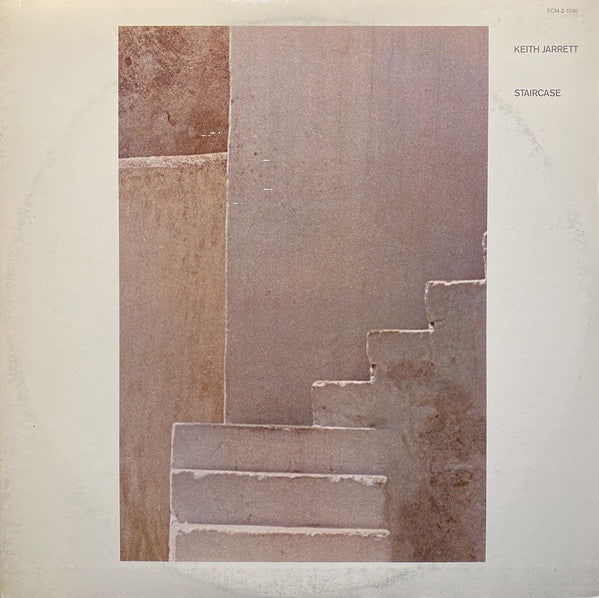 Keith Jarrett ‎– Staircase - VG+ (VG- Cover) 2 Lp Record 1977 ECM USA Vinyl - Jazz / Free Improvisation - Shuga Records
