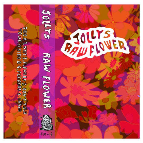 Jollys - Raw Flower - New Cassette 2016 Dumpster Tapes Purple Tape (Handnumbered to 100) with Download - Chicago, IL Garage Punk