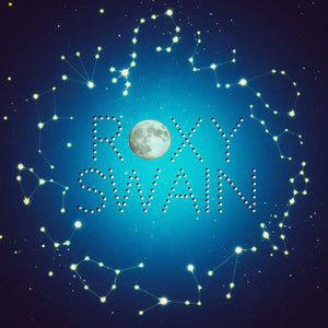 Roxy Swain - Beneath Full Moonlight - New Lp Record 2016 USA White Walker Blue Vinyl & Download - Chicago Rock/Indie