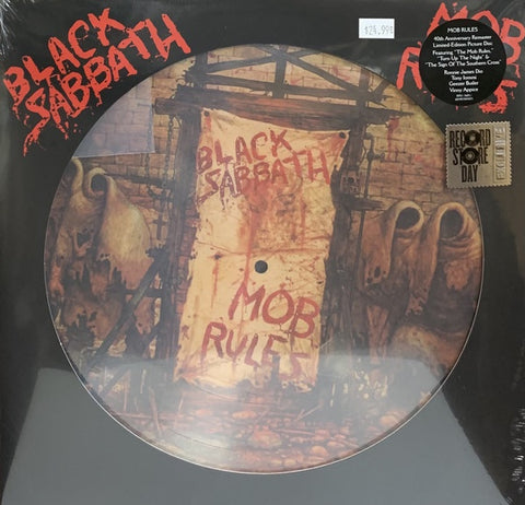 Black Sabbath ‎– Mob Rules (1981) - New LP Record Store Day 2021 Warner USA RSD Picture Disc Vinyl - Heavy Metal