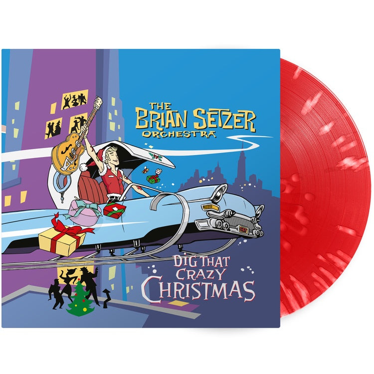 The Brian Setzer Orchestra - Dig That Crazy Christmas - New LP Record 2019 Surfdog Limited Edition Red/White Splatter Vinyl Canada Import - Holiday / Rockabilly