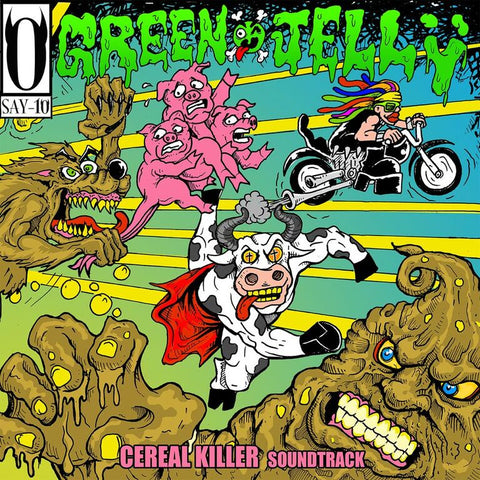 Green Jelly - Cereal Killer Sounds - New Lp 2019 Say-10 RSD Exclusive Reissue on Clear w/Glow-in-the-Dark Splatter Vinyl - Punk / Comedy Rock