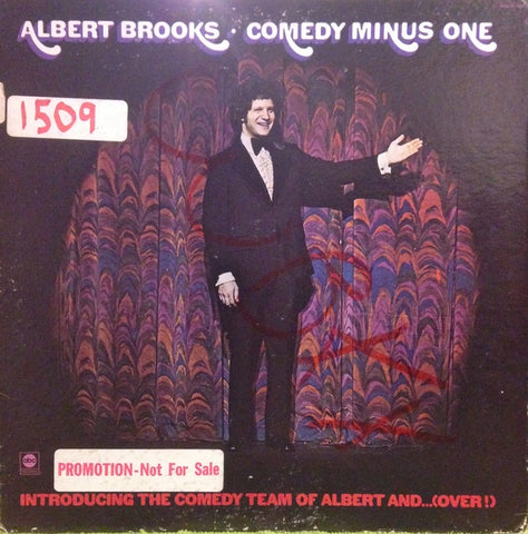 Albert Brooks ‎– Comedy Minus One - VG Lp Record 1973 ABC USA White Label Promo - Comedy