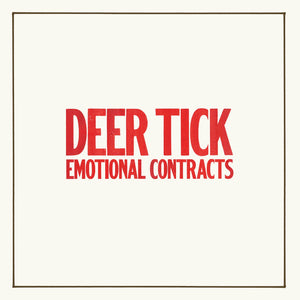 Deer Tick – Emotional Contracts - New LP Record 2023 ATO Europe Indie Exclusive Red and Black Blob Vinyl - Indie Rock