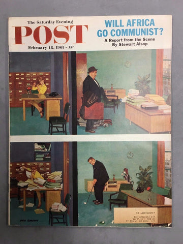 The Saturday Evening Post Magazine (Issue February 18, 1961)