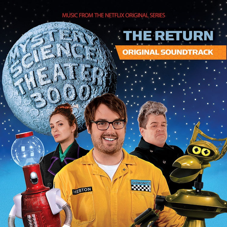 Various ‎– Mystery Science Theater 3000: The Return (Original Soundtrack) - New Vinyl Lp 2018 RGM Pressing on Blue-Grey 'Satellite of Love' Vinyl with Gatefold Jacket (Limited to 1000!) - Soundtrack / Streaming Series - Shuga Records