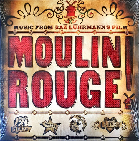 Various ‎– Moulin Rouge - Music from Baz Luhrmann's Film - New 2 LP Record 2018 Interscope USA Red & Clear Vinyl - Musical / Soundtrack