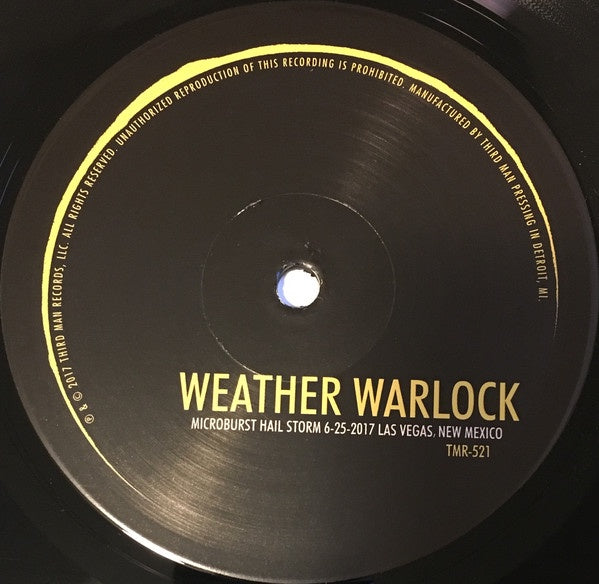 Weather Warlock ‎– Occulting The Sun - New 12" Single 2017 Third Man USA Vinyl - Experimental / Rock