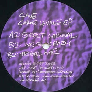 Cave ‎– Carne Levale EP - VG+ 12" Single Record 2003 UK Vinyl - Techno