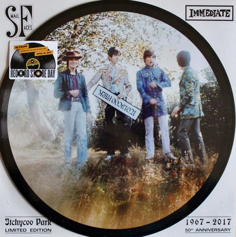 Small Faces ‎– Itchycoo Park - New 10" EP Record Store Day 2017 Immediate/Charly UK Import Picture Disc Vinyl - Psychedelic Rock