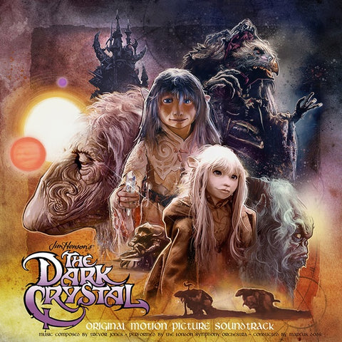 Trevor Jones ‎/ Soundtrack – Jim Henson's The Dark Crystal (Original Motion Picture) - New Vinyl 2017 Enjoy The Toons 180Gram 'Purple Smoke in Transparent Purple' Vinyl with 24-Page Booklet and Gatefold Jacket (Hand Numbered to 700!) - 80's Soundtrack